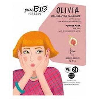 Olivia Peel off face mask - fig oily skin - 11 13 g of powder