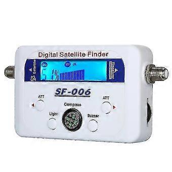 Digital satellitfinder Satellitsignalmåler Mini Digital satellitsignalfinder måler med lcd-skærm Digital satfinder med kompas
