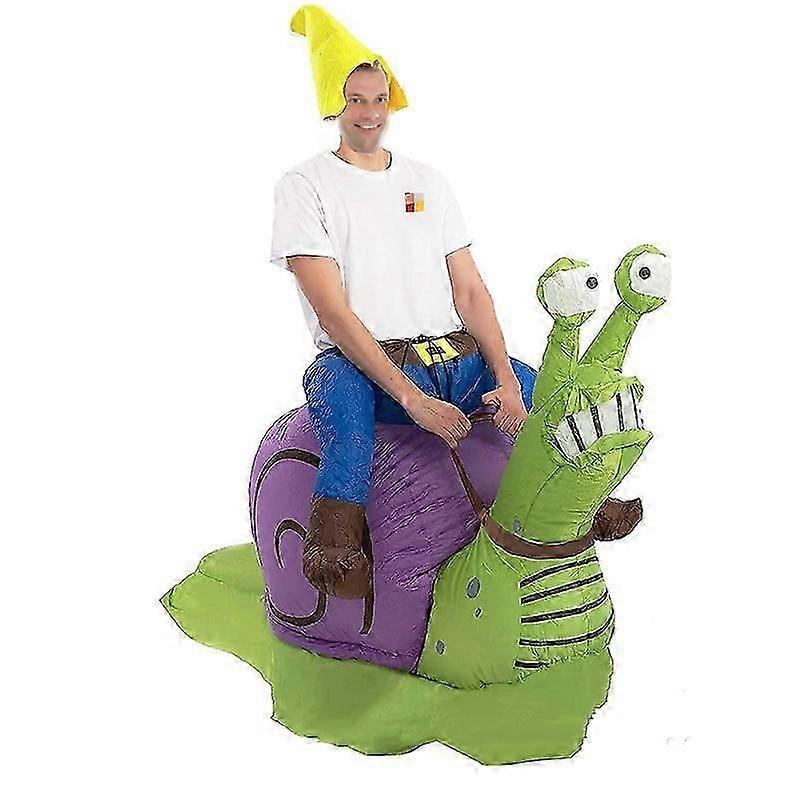 Funny Snail Inflatable Costume, Adults