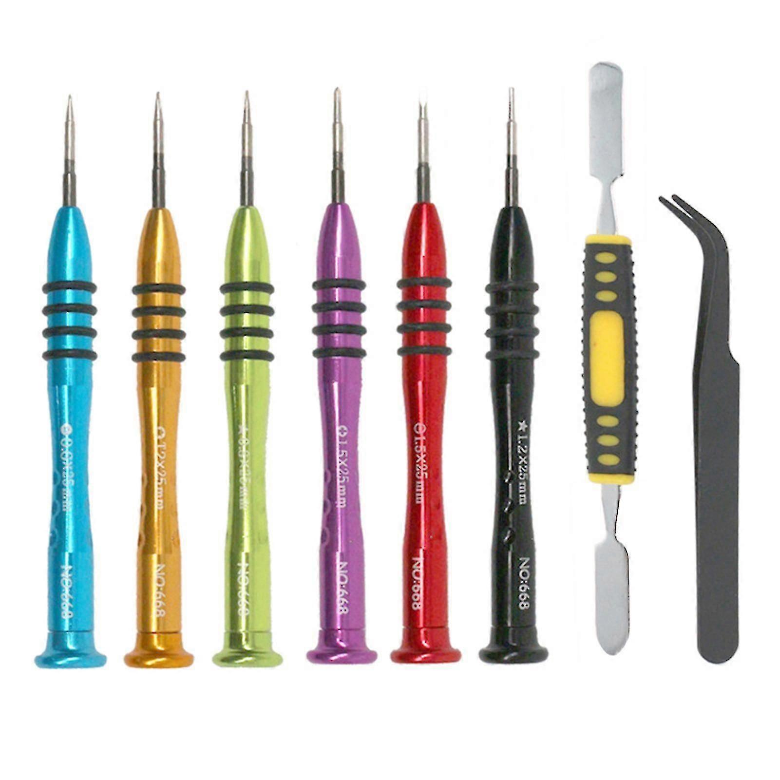 8-in-1 Screwdriver Set Cross Driver Bits For Mobile Phone Tablet Computer