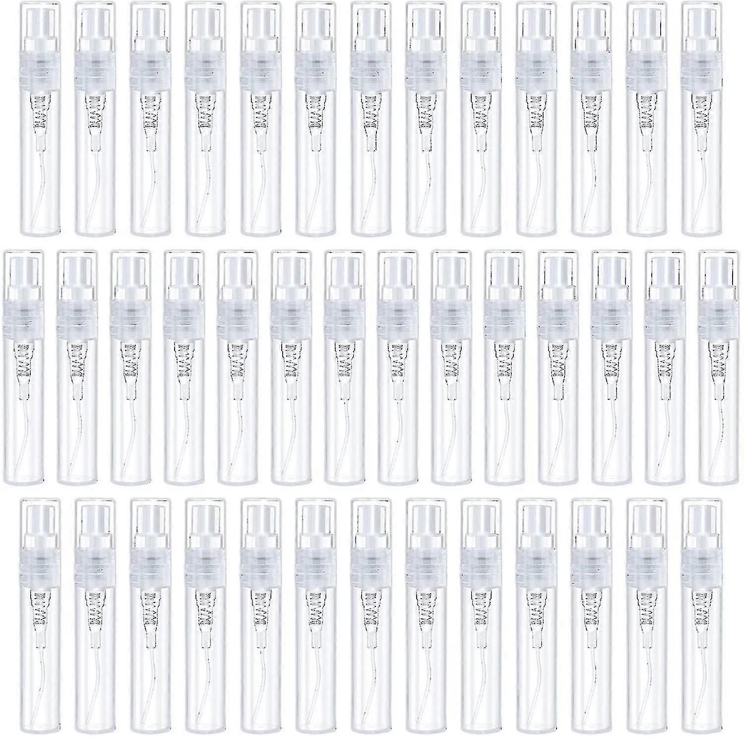 40 Pcs Mini Spray Bottle Empty Perfume Atomiser Clear Perfume Bottle 3ml