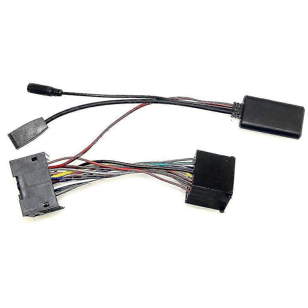 Fgao 10pin 3.5mm Aux Microphone Adapter Cable Bluetooth-compatible Connector For E46