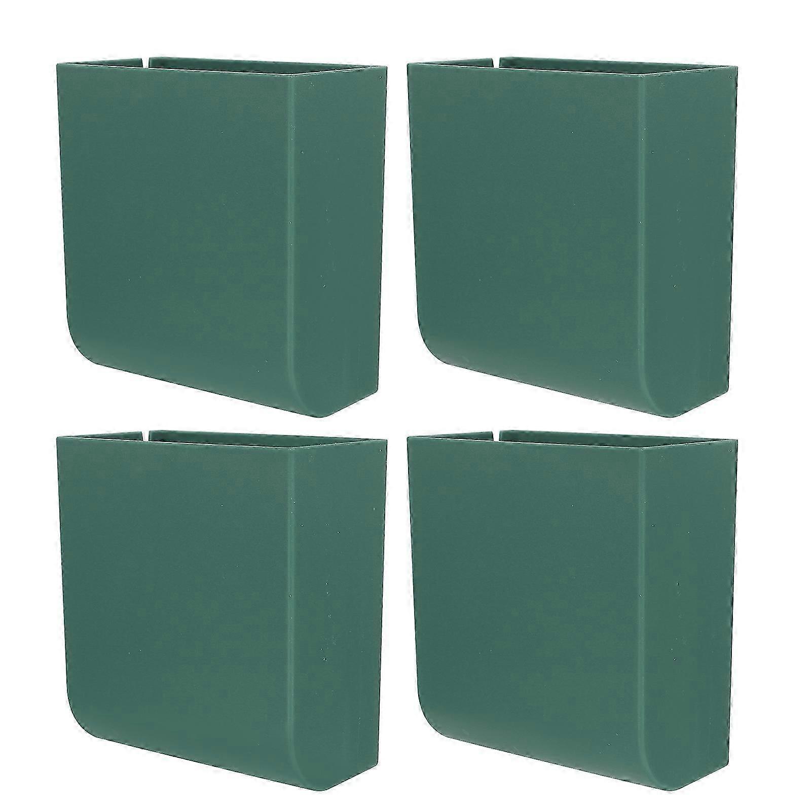 Storage Box Wall Mounted Organizer for Remote Controllers 4Pcs