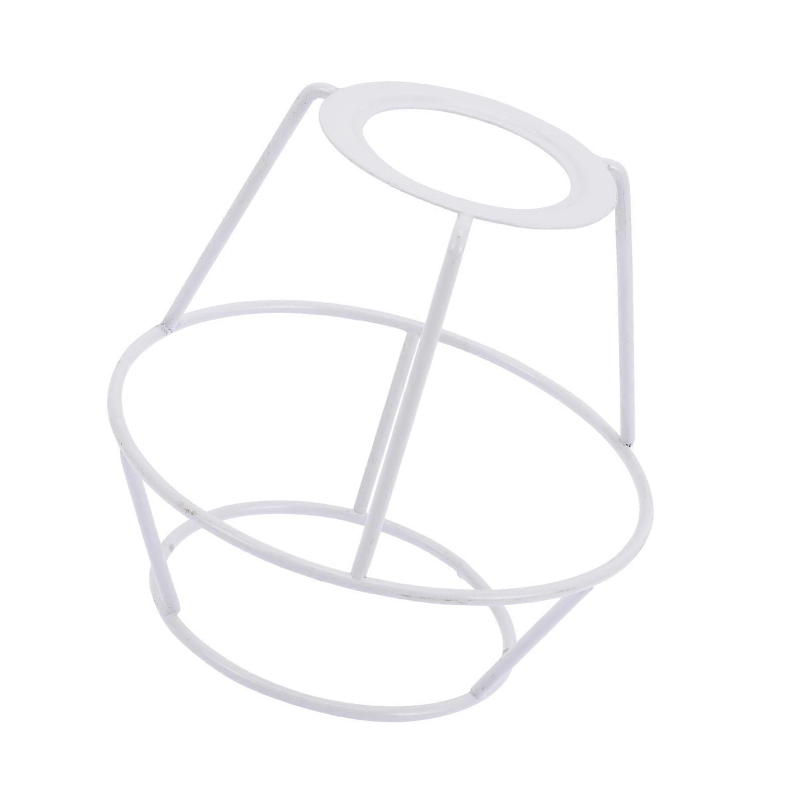 Lampshade Frame E27 Base Diy Ring Lamp Shade Wire Lamp Cover Replacement