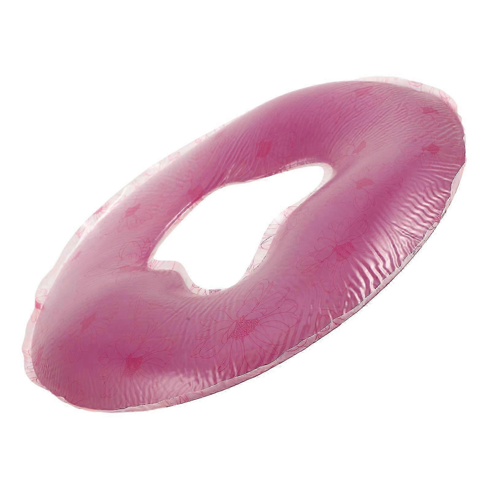 Violet Silicone Pillow for Massage Table Face Down Cushion