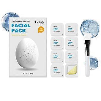 Hoygi Full-Face Treatment Mask - Exfoliating, Moisturizing, Brightening, Gentle Skin Cleansing Care Mask