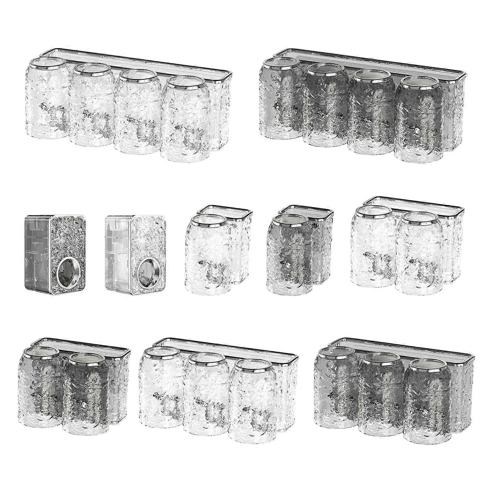 4xAutomatic Toothpaste Dispenser Practical Wall Mount for Home Dormitory Hotel