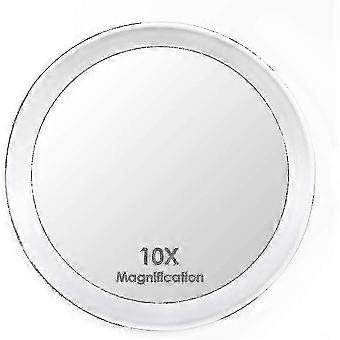 10x Magnification Mirror with 3 Suction Cups - High Precision Make-up Mirror