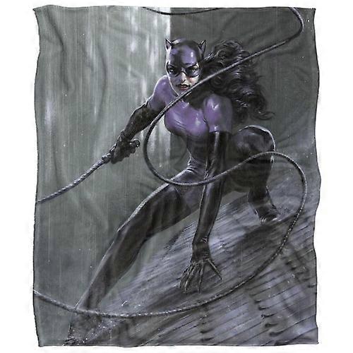 Batman Catwoman Rooftop Blanket