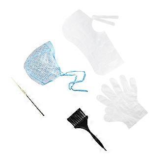 Disposable Hair Dye Kit for Hair Coloring Tools 5Pcs Salon Use