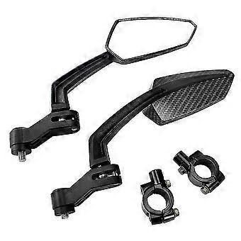 Bike Mirror, Adjustable Bike Mirrors Handlebar Rearview Mirror 360Rotatable Cycling Mirror Wide AngleShockproof Mirrors