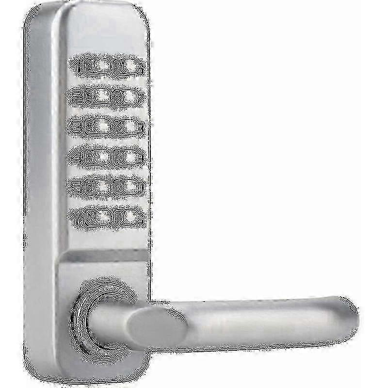 Waterproof Mechanical Code Lock, 1-11 Digit Combination Security Password Coded Lock Keyless Me