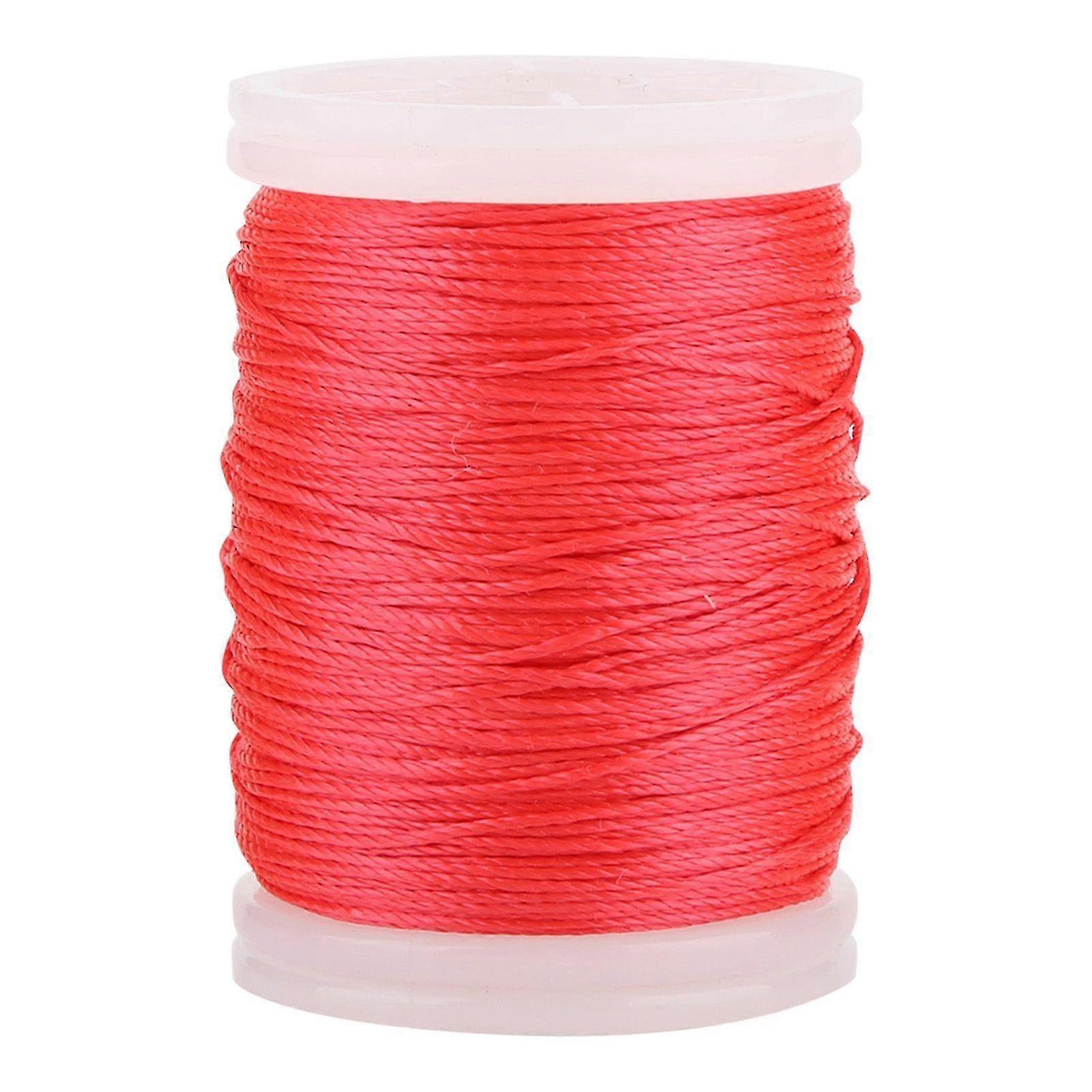 120m Durable Nylon String Serving Thread compatible with Bowstring Archery Supplies (red)