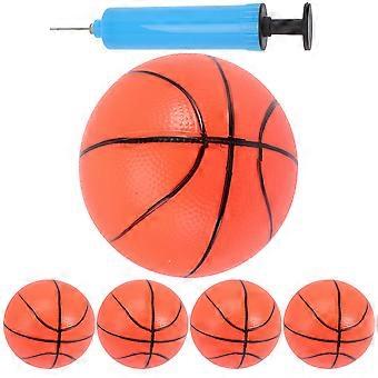 Children Basketball Toys Inflatable for Kids 1Set with Pump Sports Balls