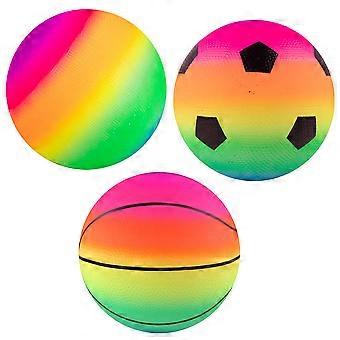 Creative Basketball Toy Playground Balls for Playing 3Pcs Assorted Color