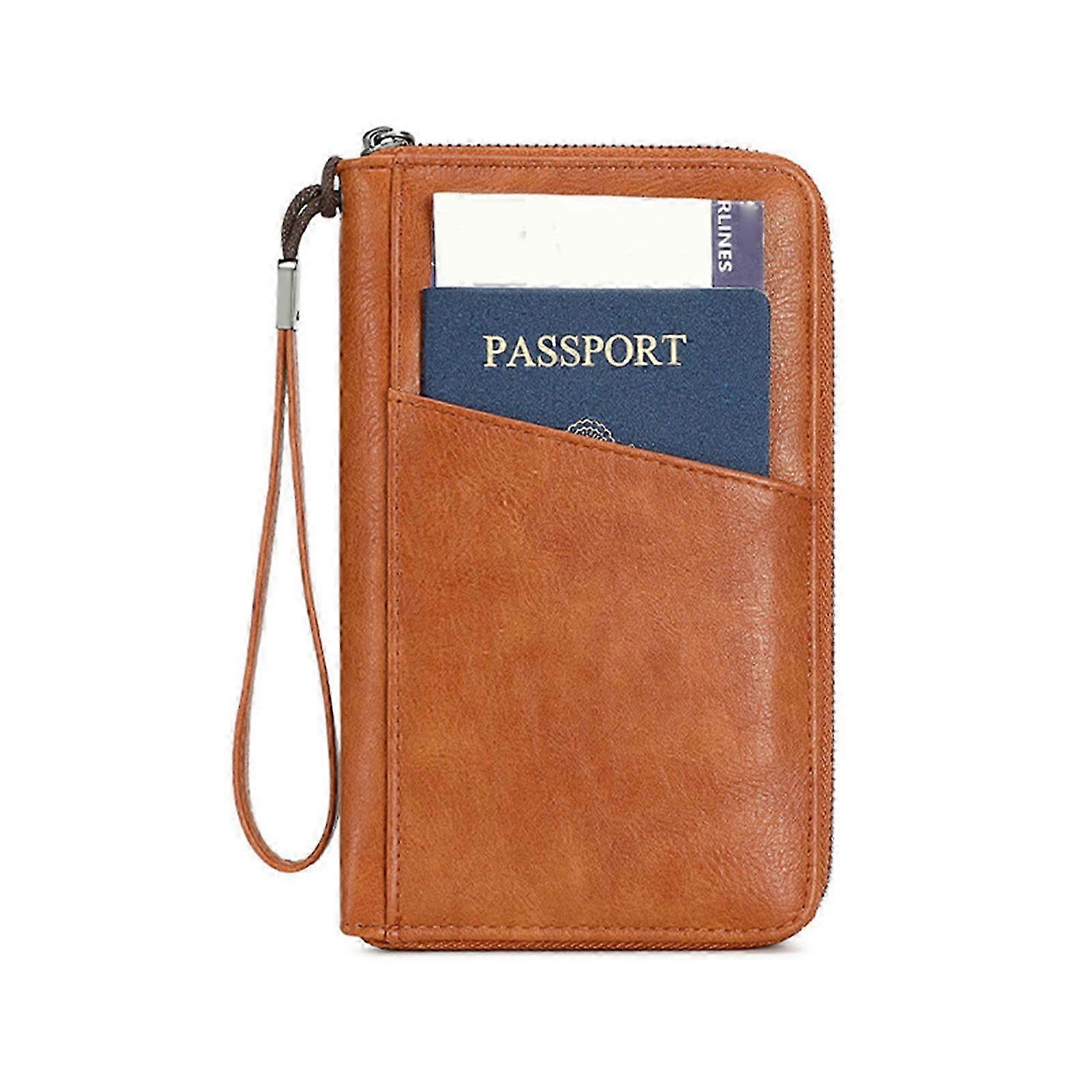 RFID-Blocking Waterproof Passport Holder