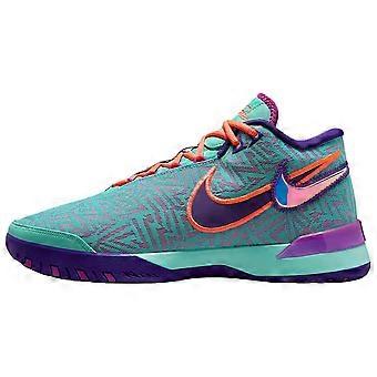 Nike LeBron NXXT Genisus Slip Resistant Abrasion Resistant Mid top basketbalschoenen Unisex Blauw HF0711-300