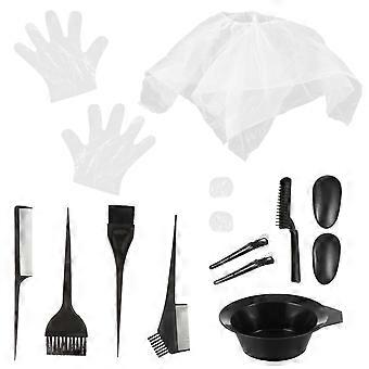 Hair Dye Tool Set for Professional Use with 22Pcs Hair Coloring Supplies