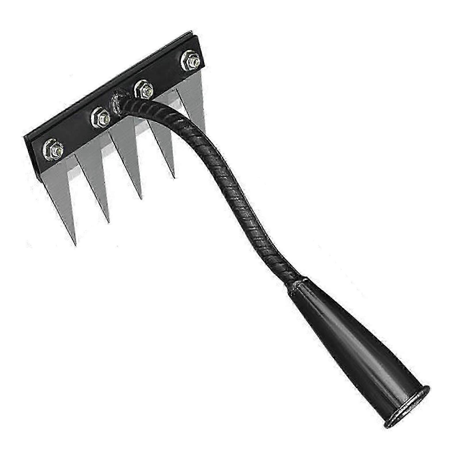 Sharpened Steel Weeding Hoe Rake