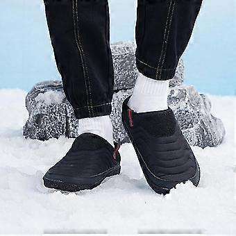 TUINANLE Dames Winter Pluche Pantoffels Heren Huisschoenen Warme Schoenen Binnen- en Buitenschoenen Katoenen Schoenen