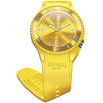 Thirsty lemon unisex Watch for Unisex Analog Japanese Quartz with Silicone Bracelet BO-LEMON
