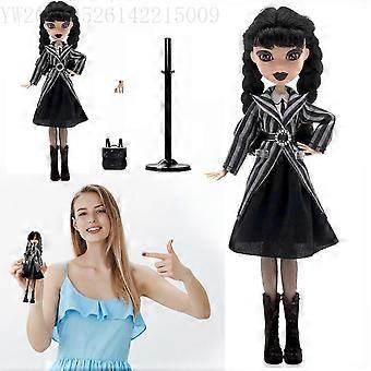 Wednesday Addams Gothic Doll Figure