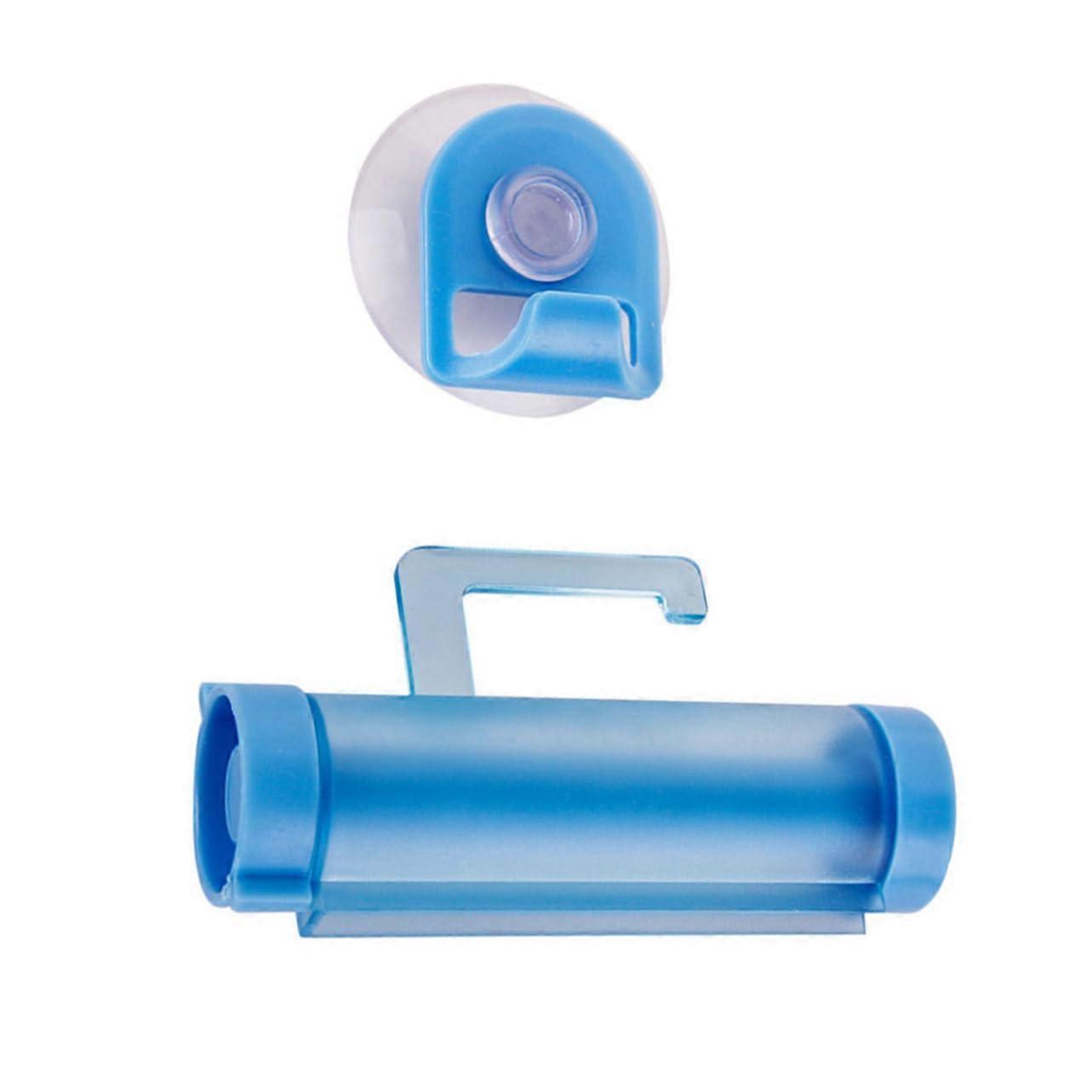 Toothpaste Squeezer and Roller with Ergonomic Design, Reusable Suction Mount, SpaceSaving Bathroom Organizer