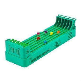 Hand-Eye Coordination Desktop Horse Race Game, PVC Material, Family Party Children's Game, 1 Set