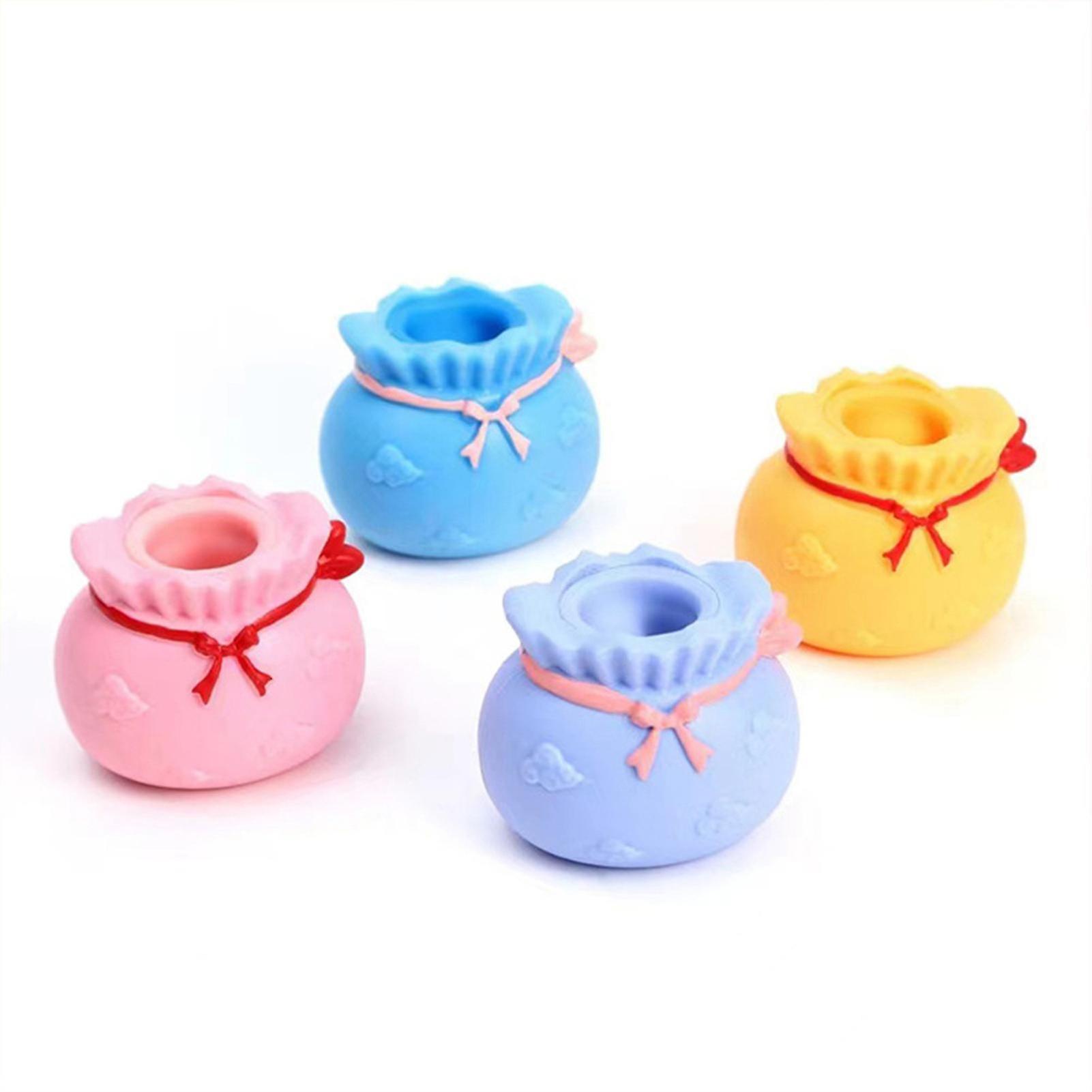 Slow Rebound Ball Squeeze Fidget Decompression Sensory Finger Stress Vent Toy(1pcs color random)