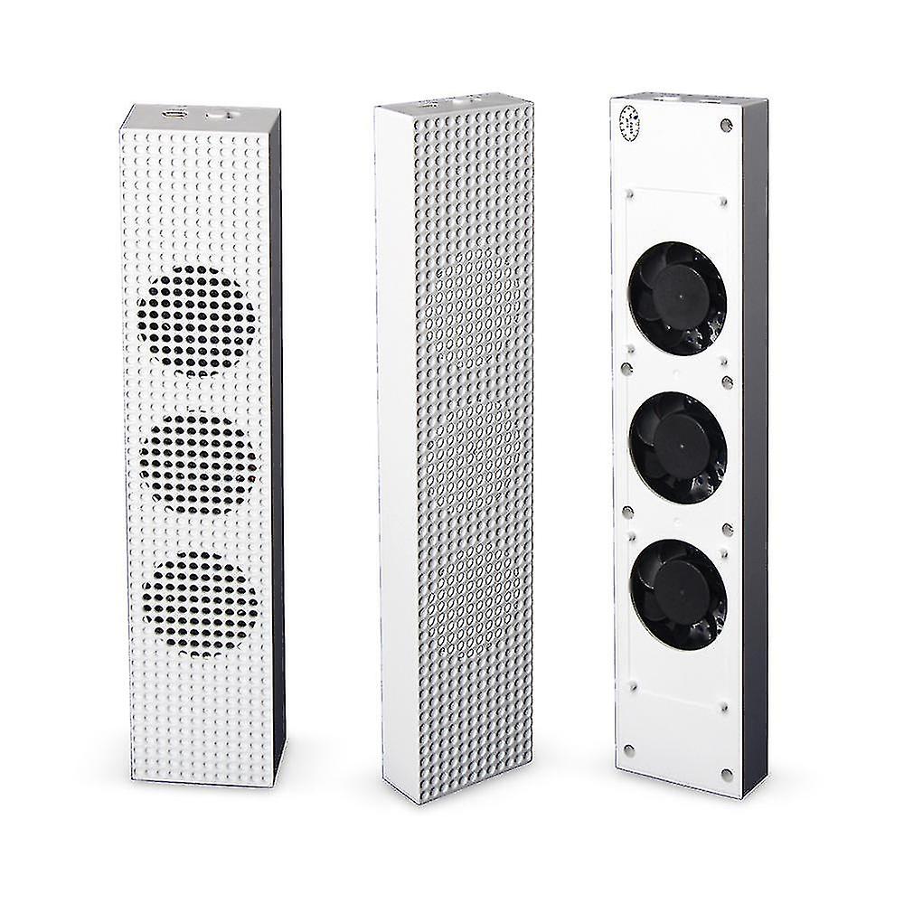 Xbox Ones Vertical Stand Usb Cooling Fan, Speed Fans Button & 2-port Usb Charging Port & Data Syncing Cooler