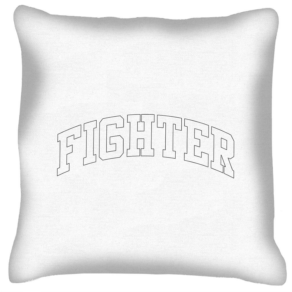 Fighter Varsity Cushion