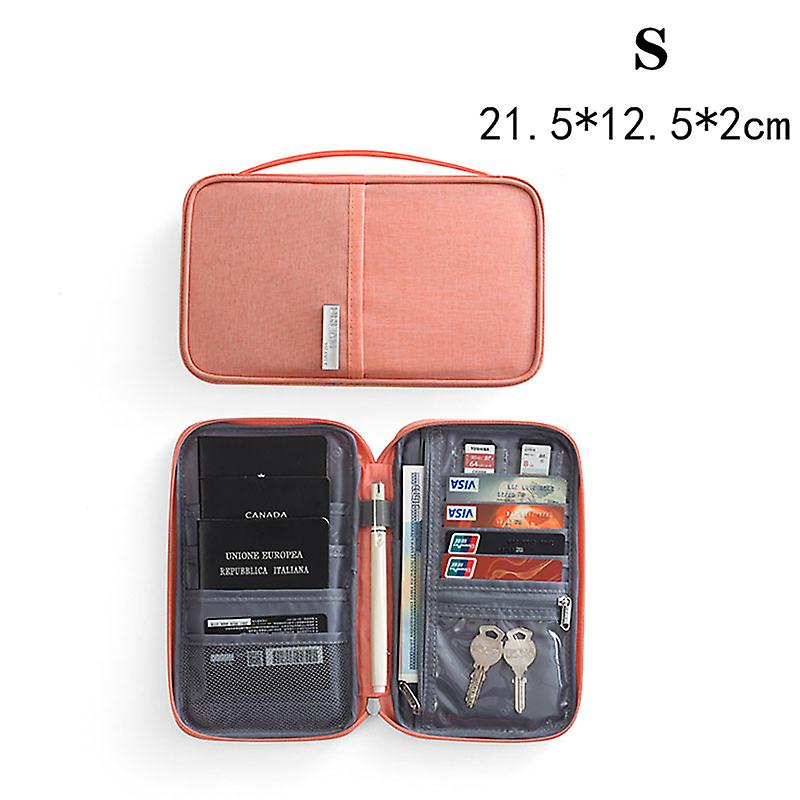 Travel Wallet Family Passport Holder Creative Waterproof Document Case Organizer