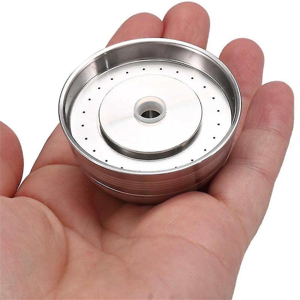 Compatible For Vertuo Next Stainless Steel Capsule Vertuoline Refillable Coffee Filter,a