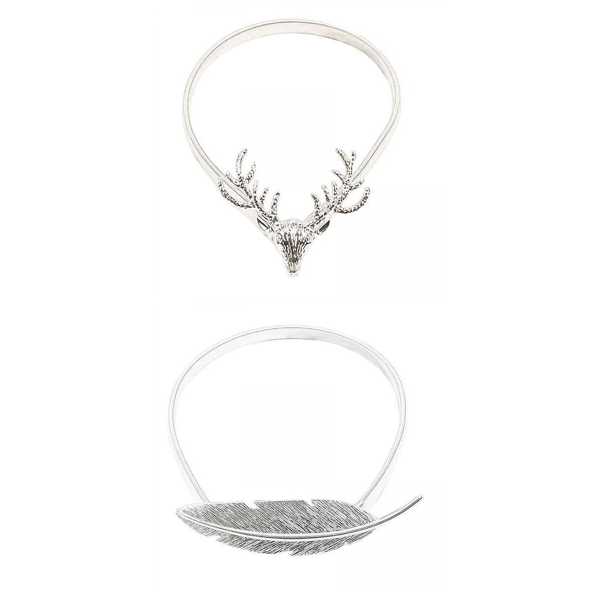 2x Curtain Tiebacks Adjustable Spring Hidden Buckle Holdback Tie Backs