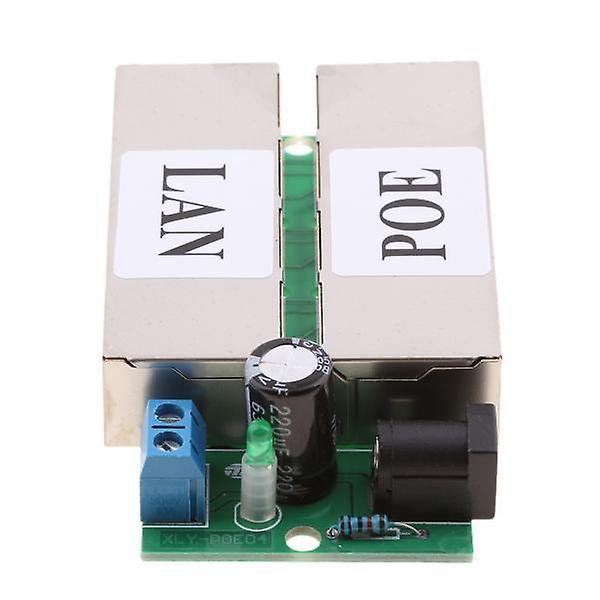 5xPoe Power Supply Module injector for Ethernet Bridge Webcam Black