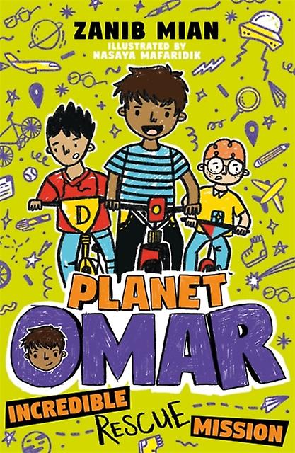 Planet Omar Incredible Rescue Mission by Zanib Mian Paperback Book