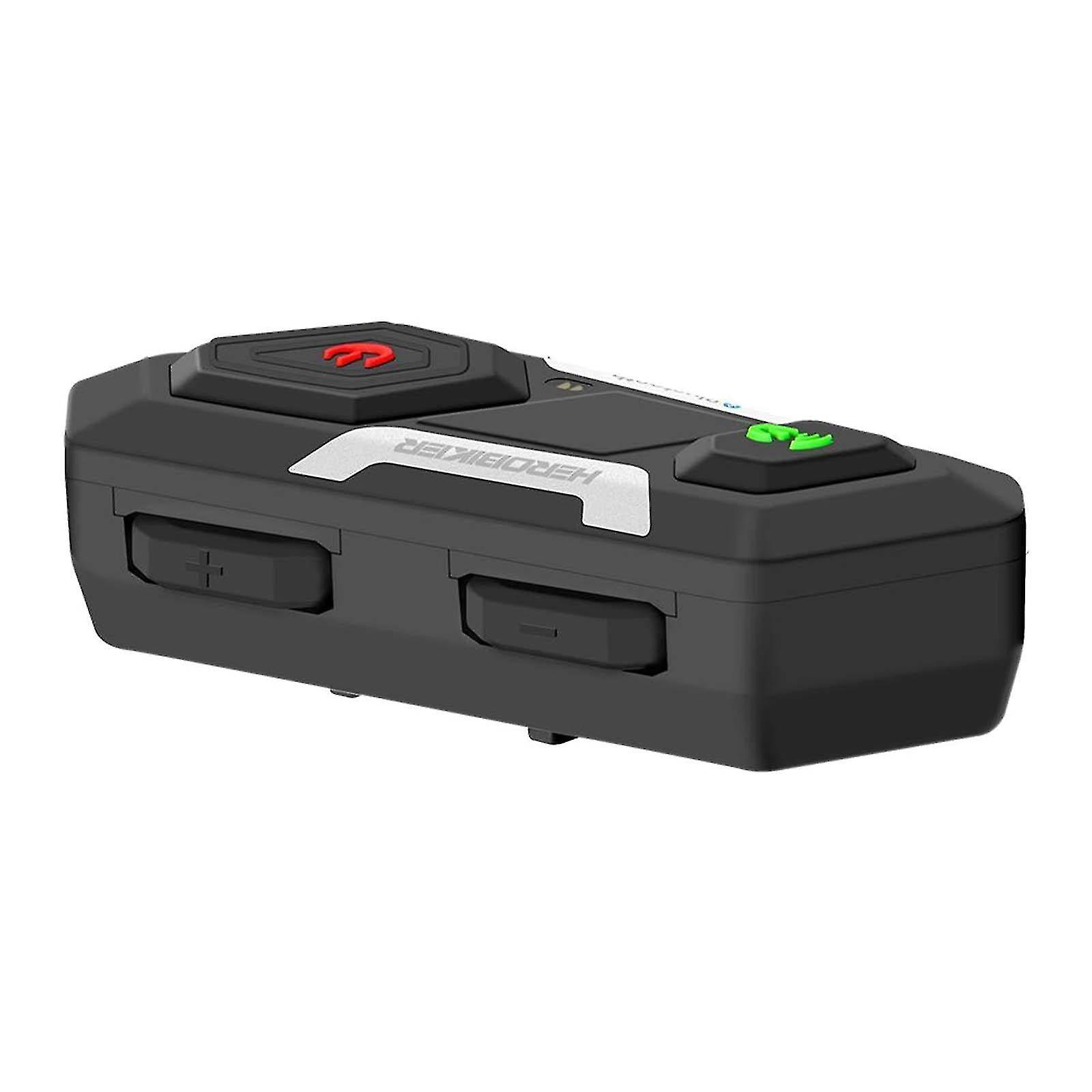 Motorcycle Intercom Interphone 1200m Bluetooth Headset For Helmet Soft Mic