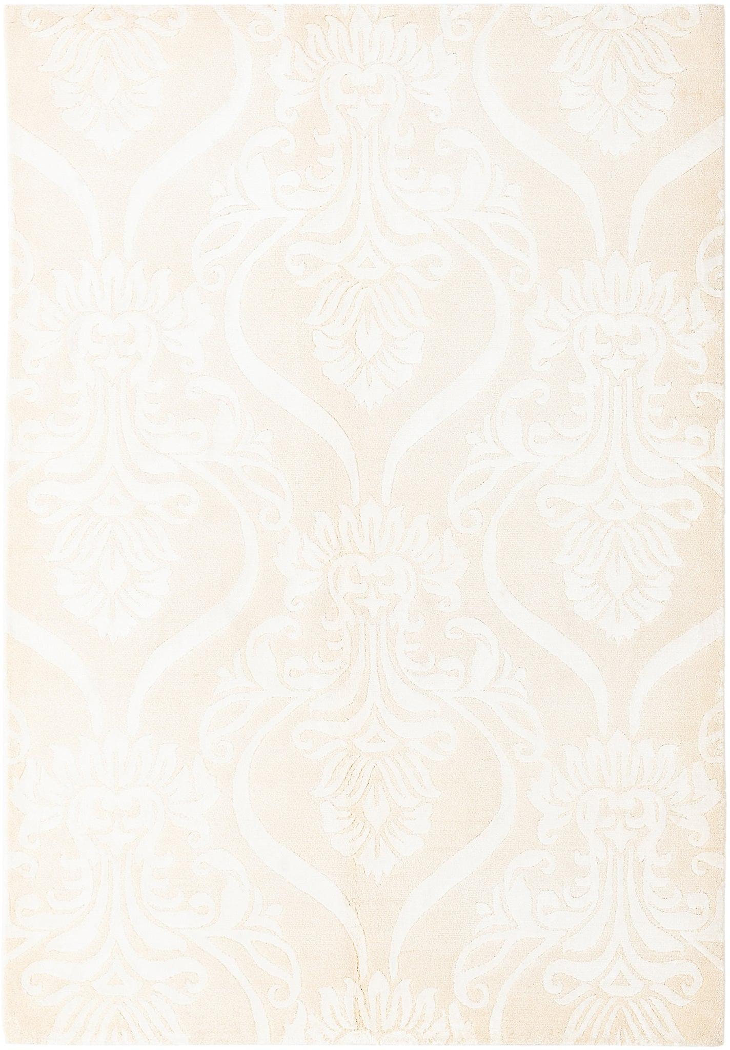 Hadorn Darya-印度 124x183 带米色手摇织机印度地毯