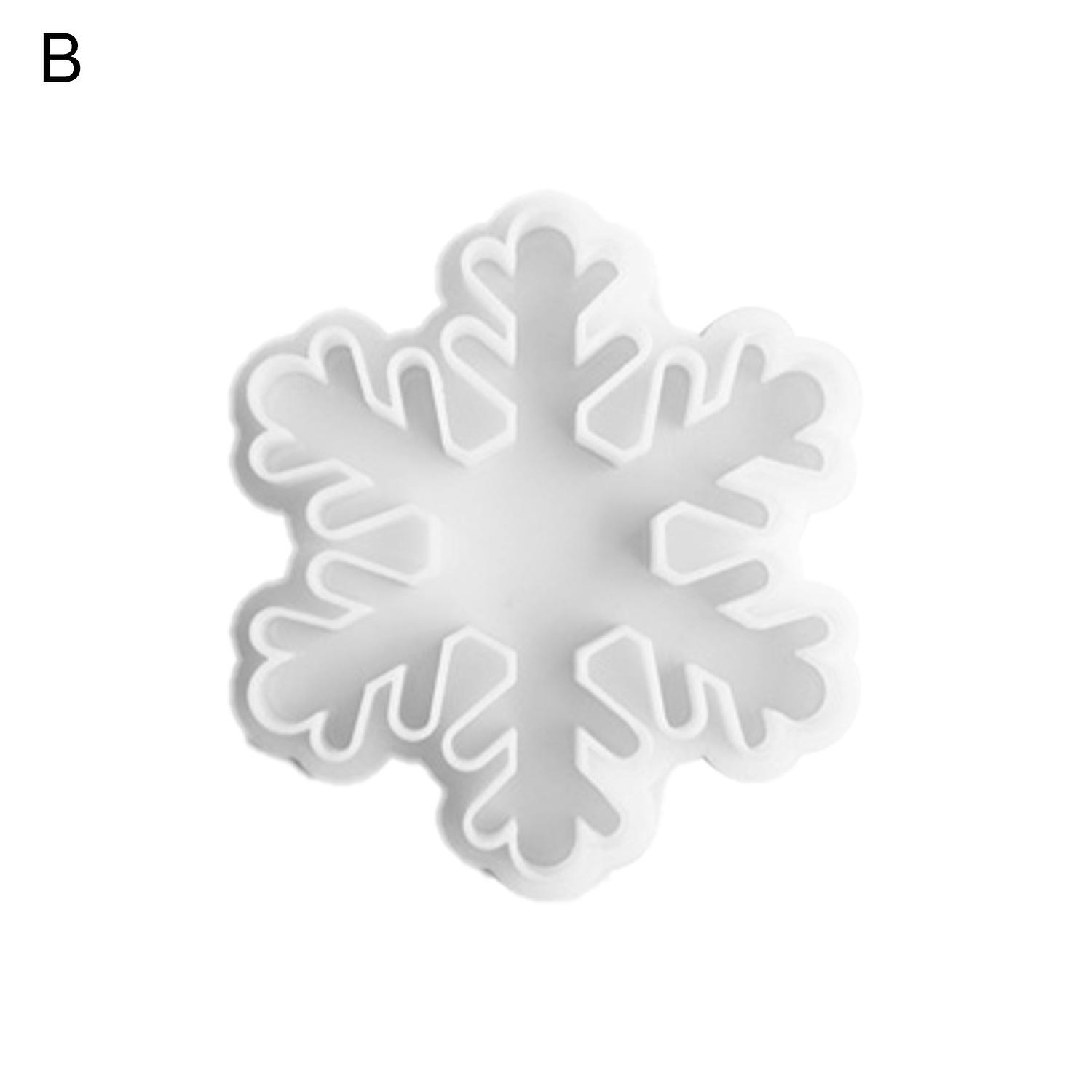 Beautiful Snowflake Shape Cookie Cutter Christmas Style DIY Plastic Biscuit Cutter Kitchen Tools