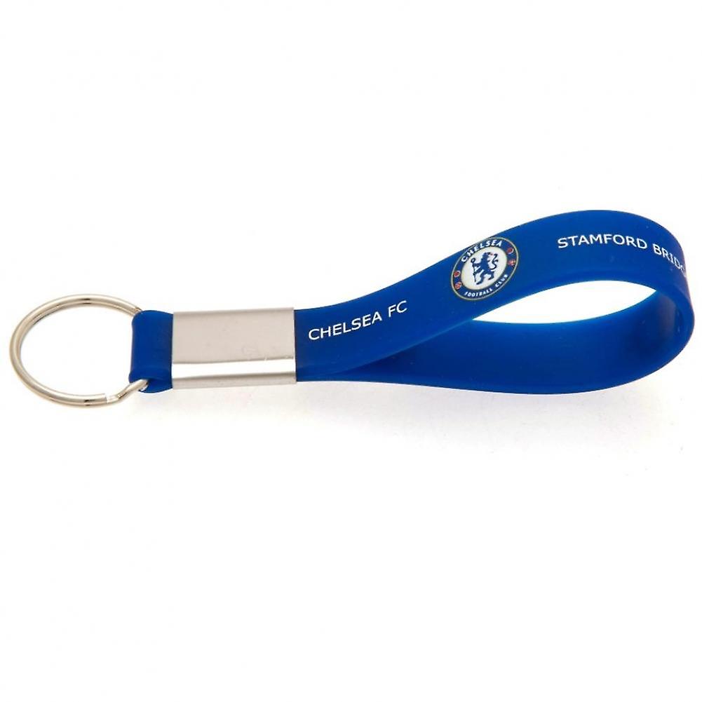 Chelsea Fc Silicone Keyring