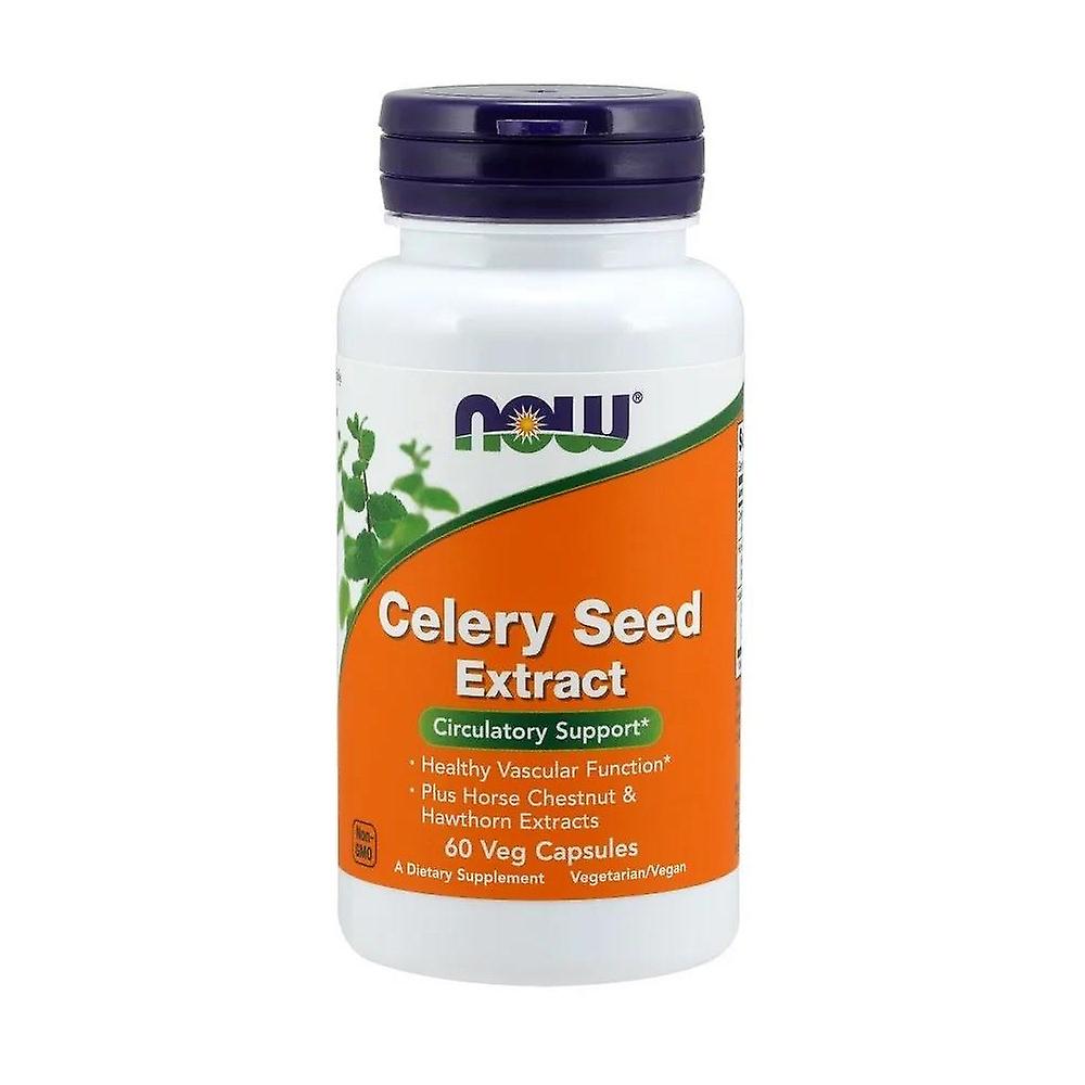 NOW Foods celery seed extract, 60 capsules 679