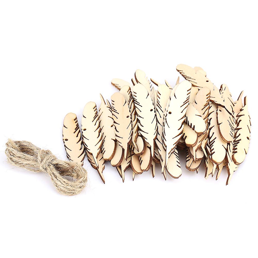 Wooden Feathers, Wedding Decor, DIY Accessories