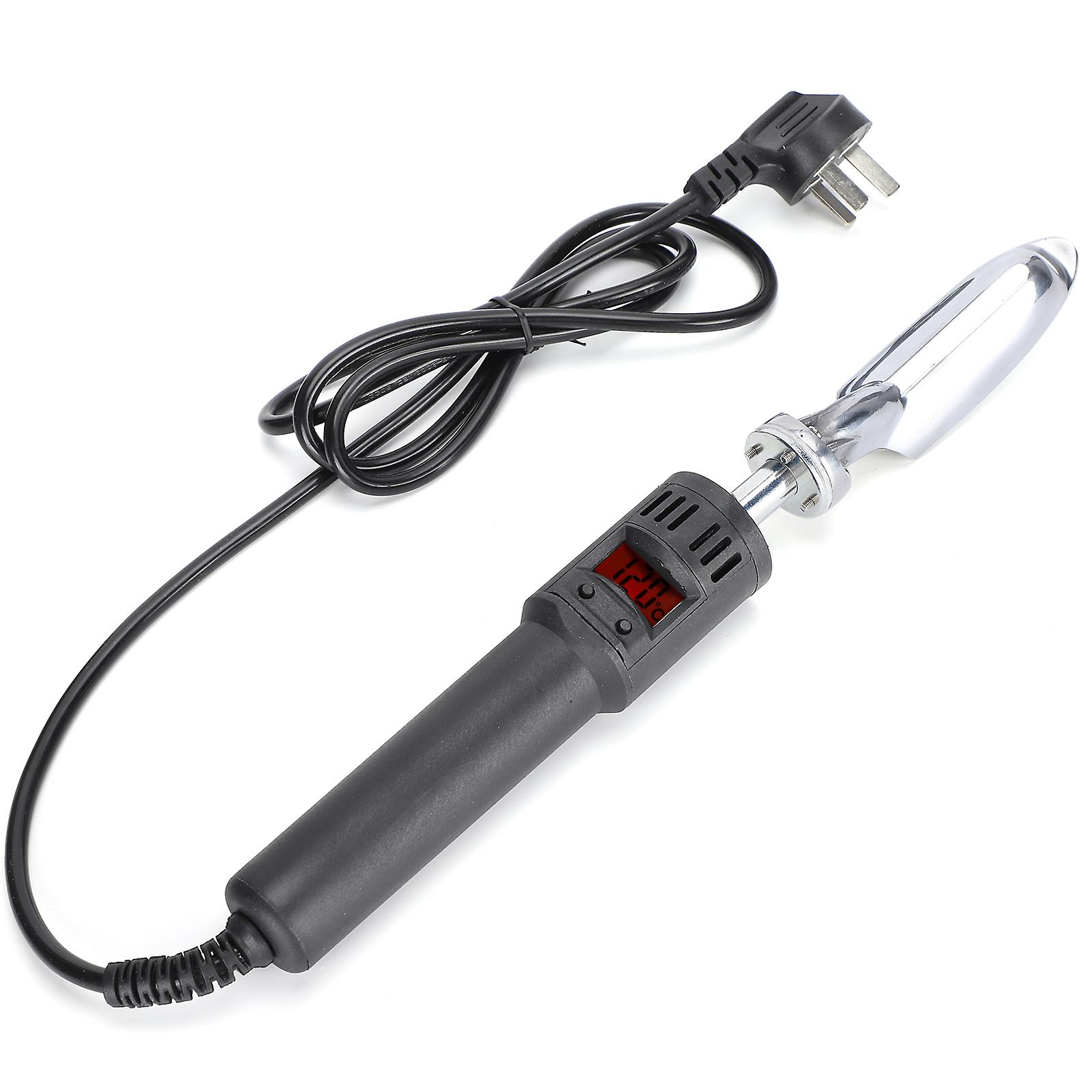 Mini Handheld Electric Iron with Adjustable Temperature for Wrinkle Removal on Shoes and Leather Craft Tools