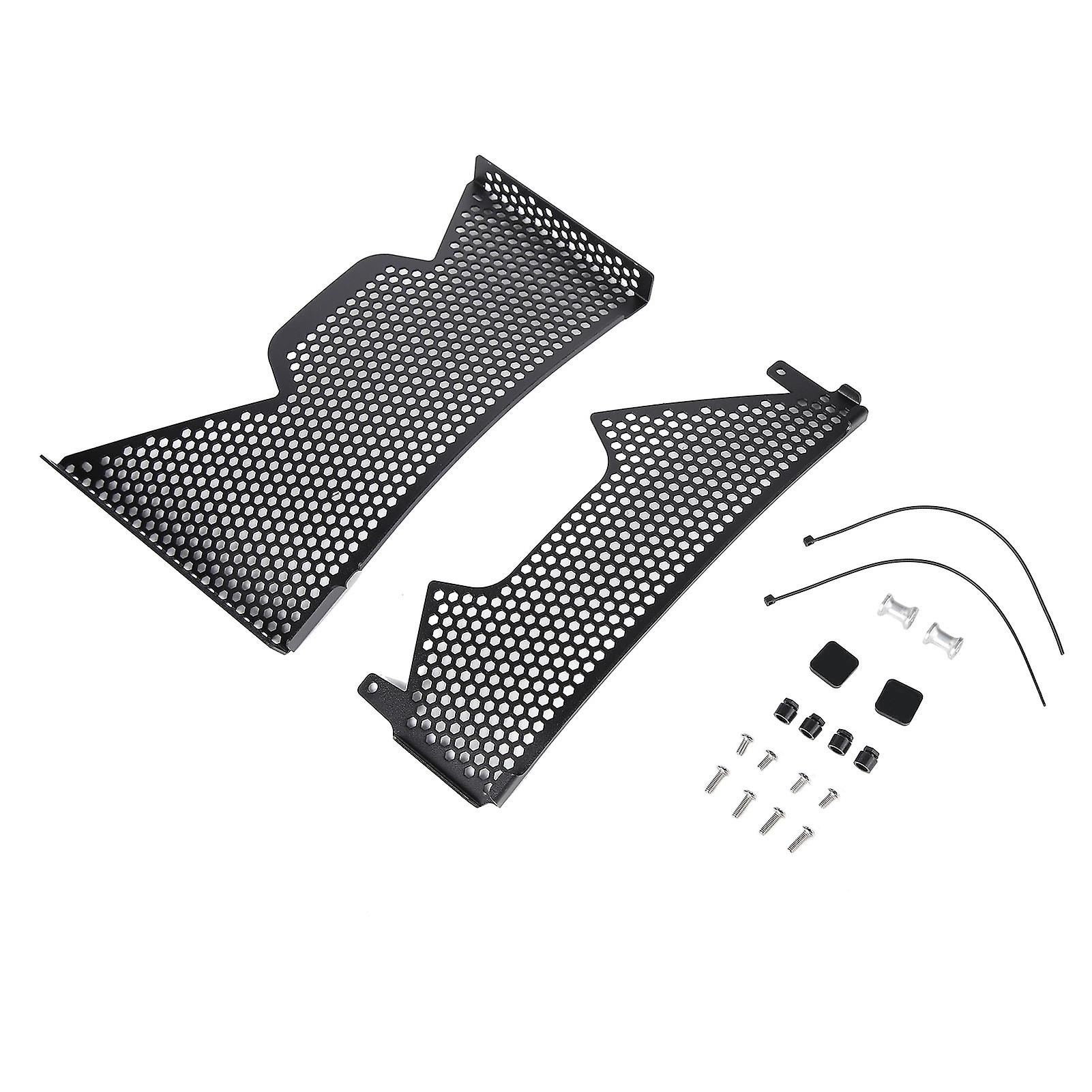 غطاء مبرد مصبغة للدراجات النارية غطاء مبرد سبائك الألومنيوم استبدال أسود ل F900R 2020-2021