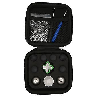 Black Aluminium Alloy Key Paddle Set for PS4 - Durable Replacement Kit with Grip