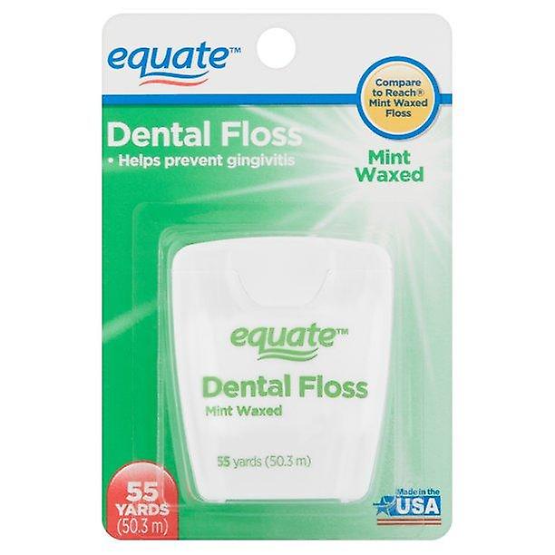 Equate 55 Yd. Mint Waxed Dental Floss
