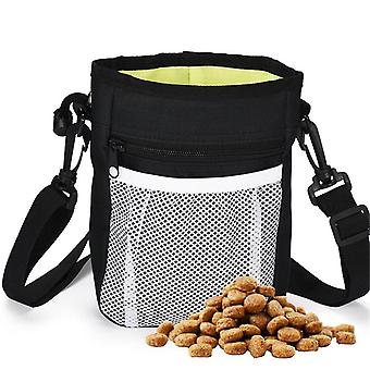 Dog Treat Pouch Bag-treat Pouches For Pet Training - 3-in-1 Multipurpose Dog Training Kit-black