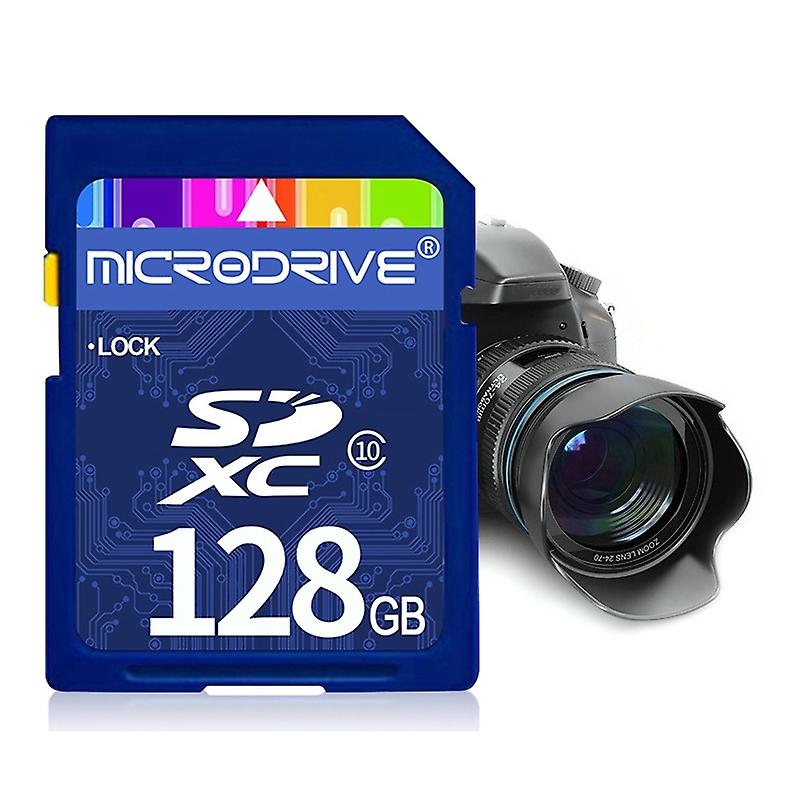 Microdrive 128GB Class 10 SD Memory Card
