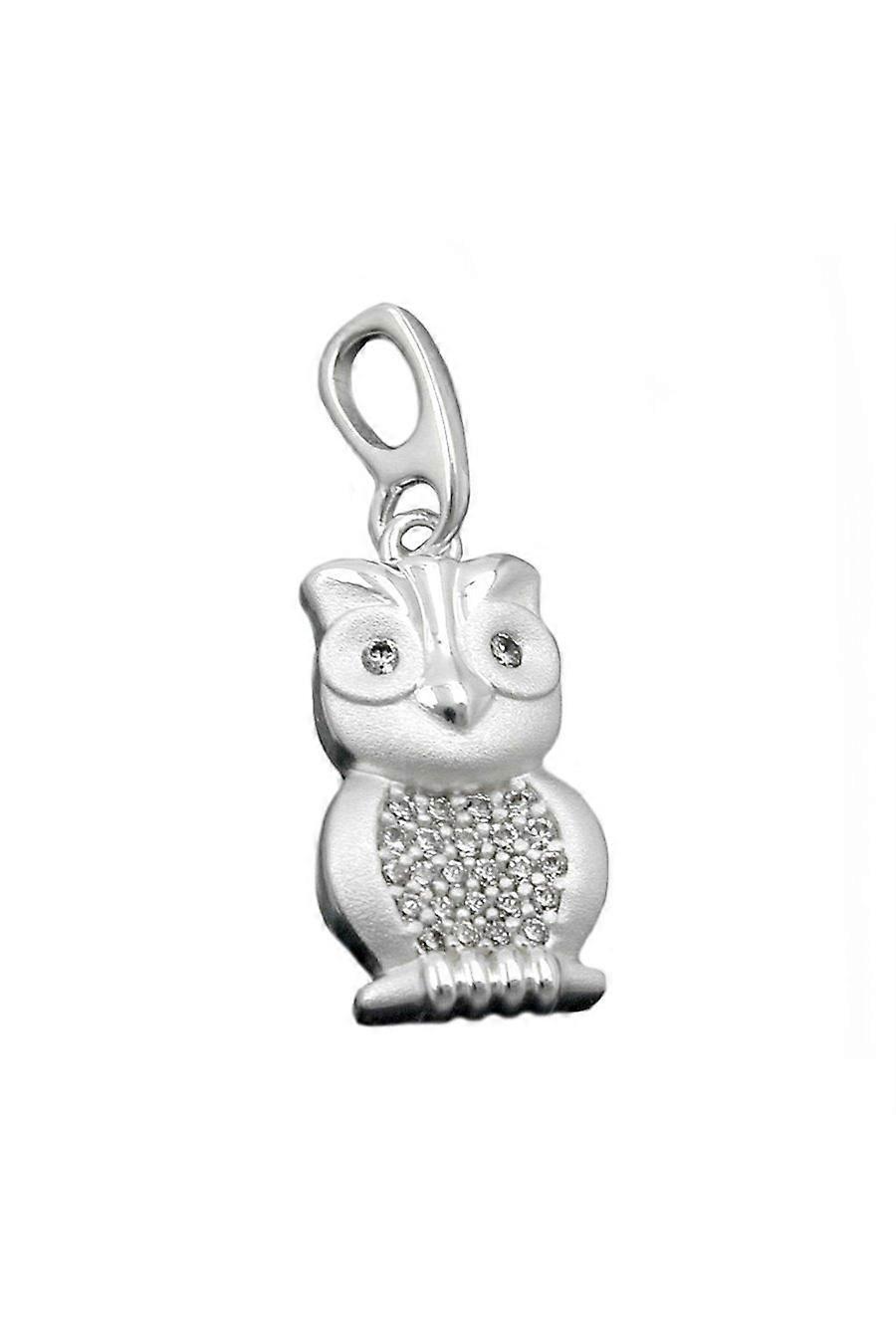 Pendant Owl Zirconia Silver 925 - Gl93327