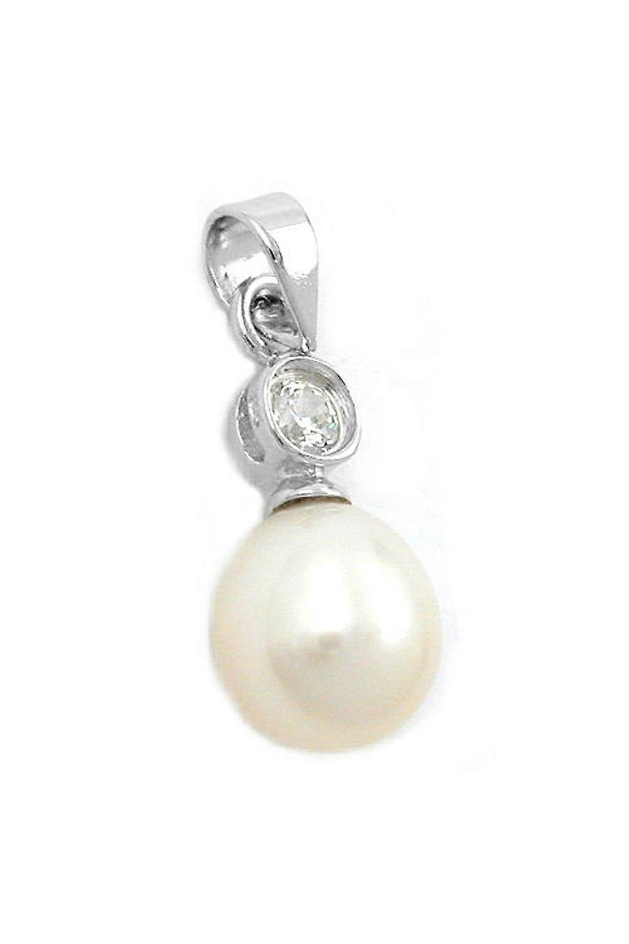 Pendant Pearl With Zirconia Silver 925 - Gl90877